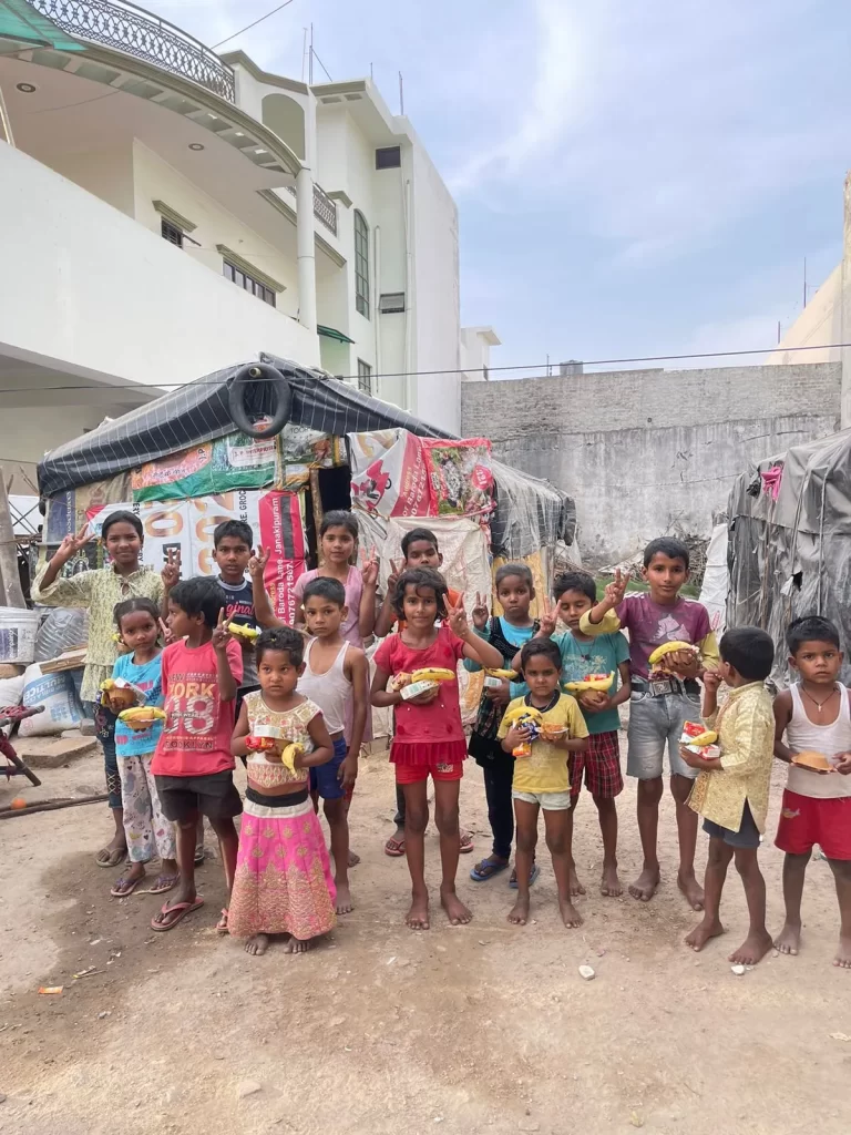 Children learning session